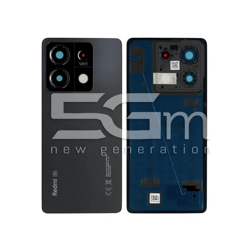 Hátsó Borítás Stealth Black Xiaomi Redmi Note 13 5G Ori | 5G-M Online Áruház