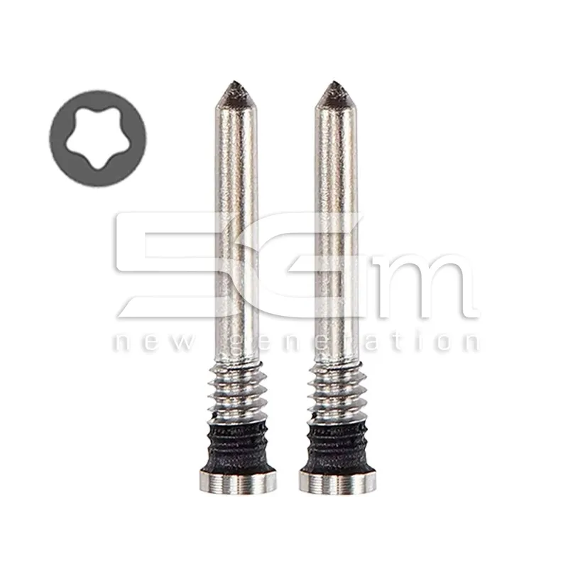 Charging Port Screws Silver iPhone 16 - 16+ - 16 Pro - 16 Pro Max | 5G-M Online Store