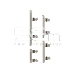 Boutons Externes Blanc Titane iPhone 16 Pro - 16 Pro Max | 5G-M