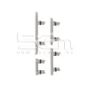 Tasti Esterni White Titanium iPhone 16 Pro - 16 Pro Max | Store Online 5G-M