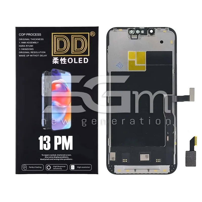 LCD iPhone 13 Pro SOFT OLED COF DD (IC austauschbar) | 5G-M