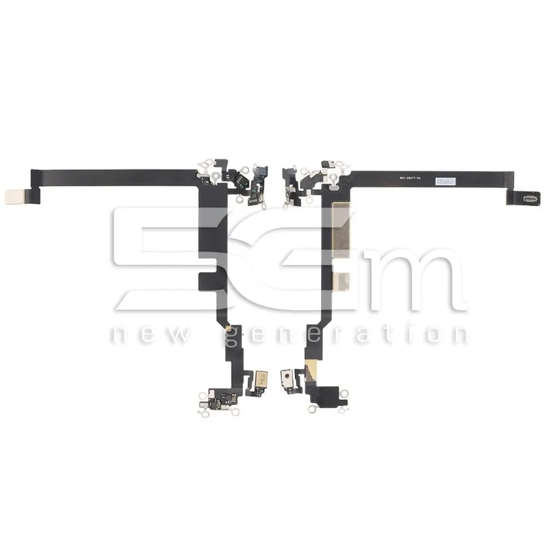 Microphone + Câble Flexible Antenne iPhone 16 Pro Max Sans Logo | 5G-M