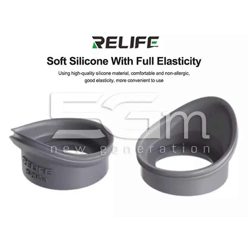 RELIFE M-26 Pro Pair of Ocular Rubbers Gray