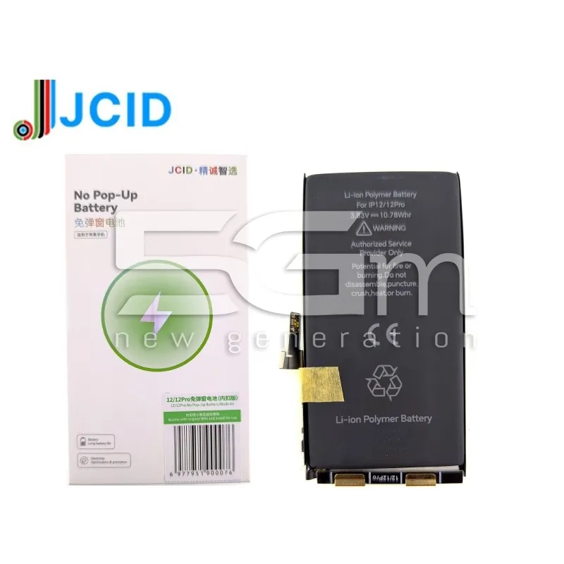JCID Akkumulátor 2227 mAh iPhone 12 Mini No POP-UP No Board | 5G-M