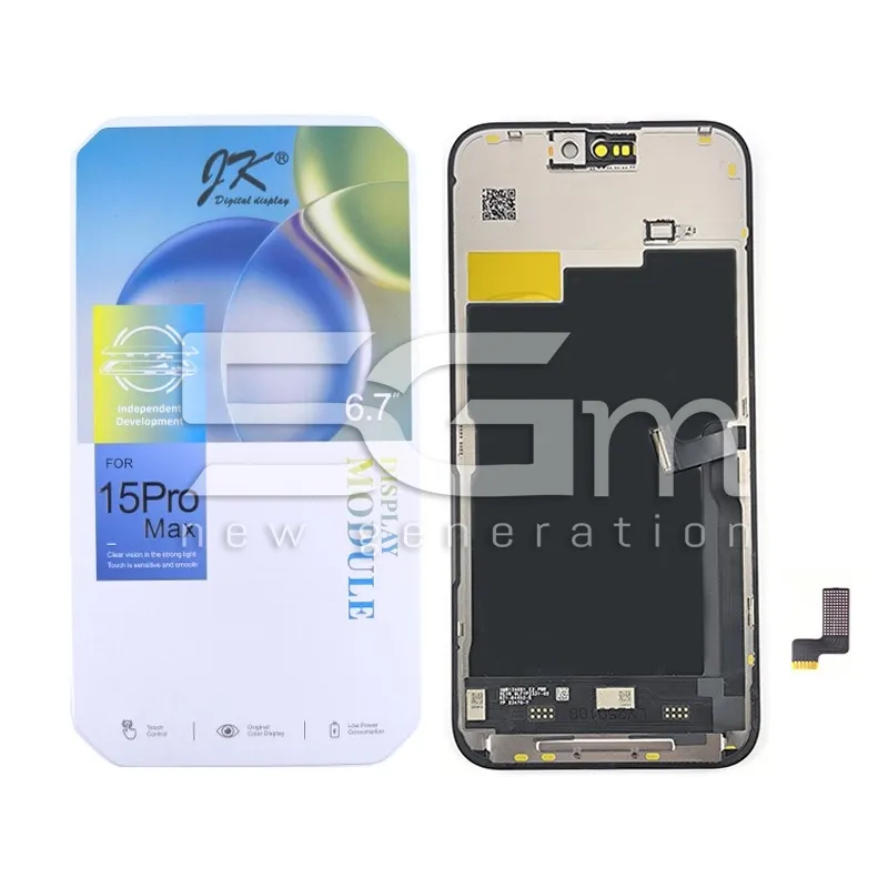 Display iPhone 15 Pro Max INCELL JK | IC Sostituibile | 5G-M