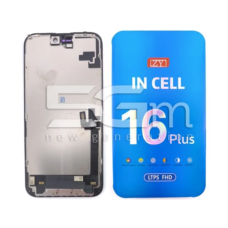 LCD iPhone 16 Plus FHD ZY (IC NO Changeable) | Loja Online 5G-M