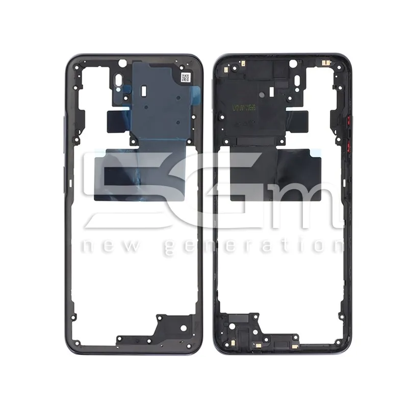Middle Frame Black Xiaomi Redmi Note 10s (PULLED) | Loja Online 5G-M