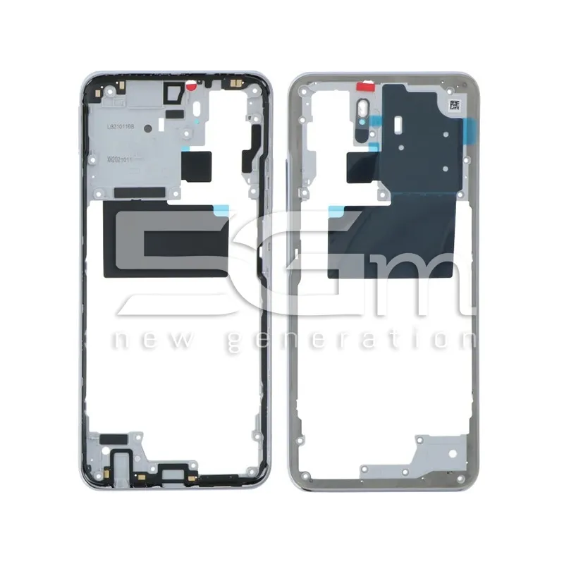 Middle Frame Silver Xiaomi Redmi Note 10S (PULLED) | Store Online 5G-M