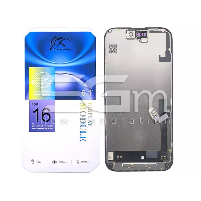 LCD iPhone 16 JK (IC Sostituibile)