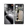Display Touch + Rahmen Titan Black Xiaomi 14T Pro (Pulled) | 5G-M