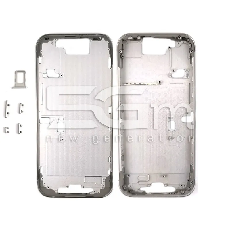 Mittelrahmen Weiß iPhone 16 Pro | 5G-M Online Shop