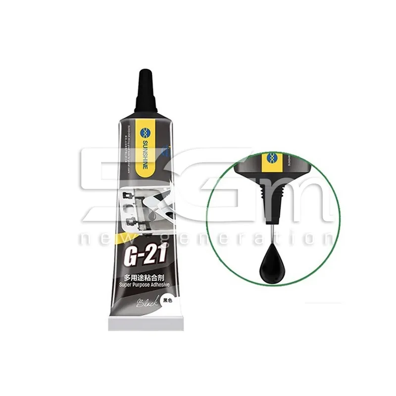 Sunshine G-21 Multi-purpose Black Glue 15ml | Display Repair | 5G-M