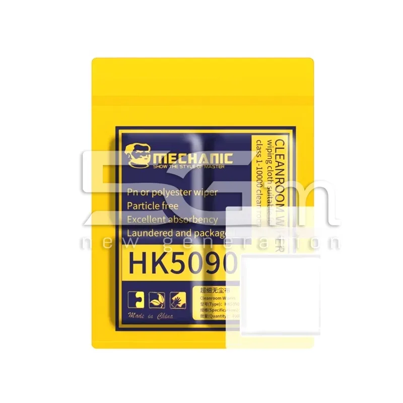 Mechanic HK5090 Mikrofasertuch 100 Stk. Display-Regenerierung | 5G-M