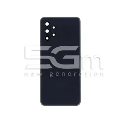 Achterklep Zwart + Cameralensglas Samsung A32 5G Geen Logo | 5G-M.com
