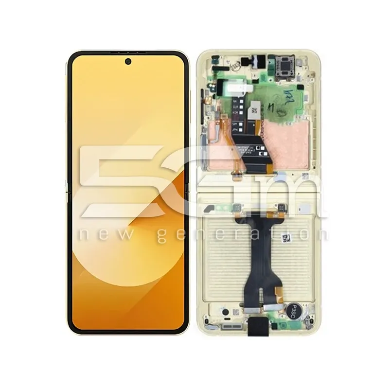 Display Touch + Frame Yellow Samsung SM-F741 Flip 6 Ori | Store Online 5G-M
