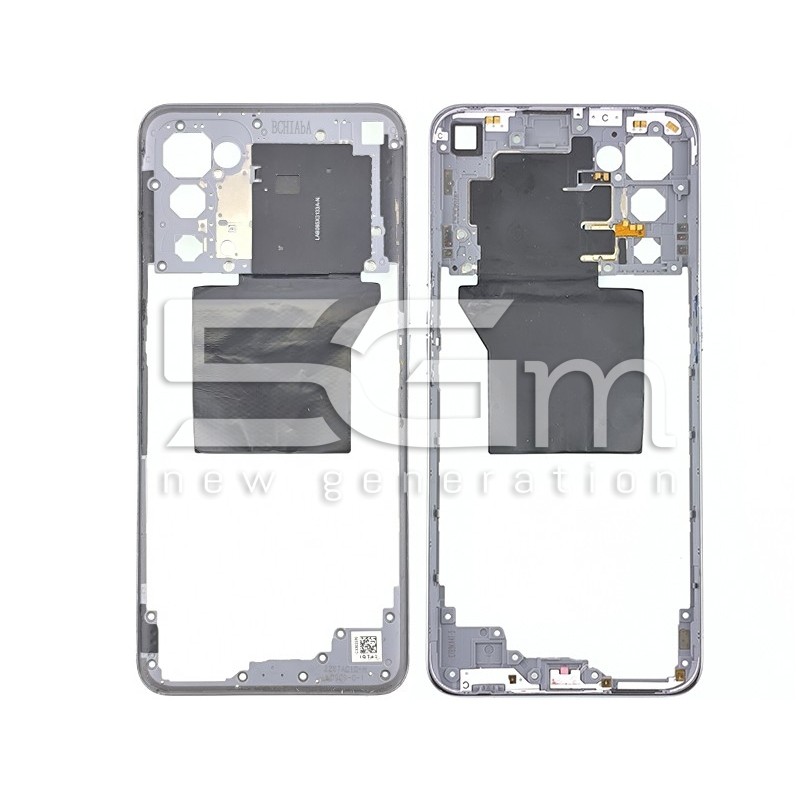 Middle Frame Silver + NFC + External Keys Realme GT Master Edition