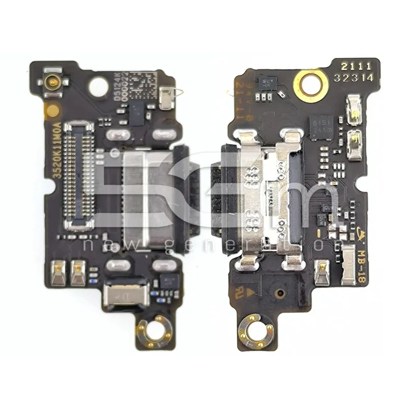 Charging Connector + Board Xiaomi Pocophone F3 5G - Mi 11i 5G (PULLED) | Loja Online 5G-M