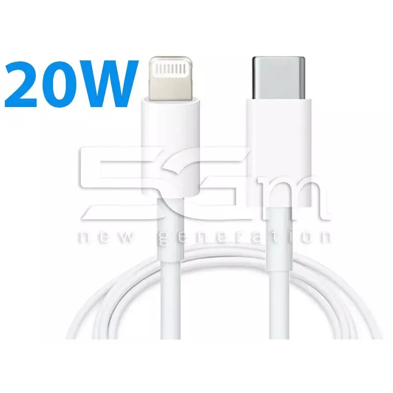 Cable Lightning - Type C 20W
