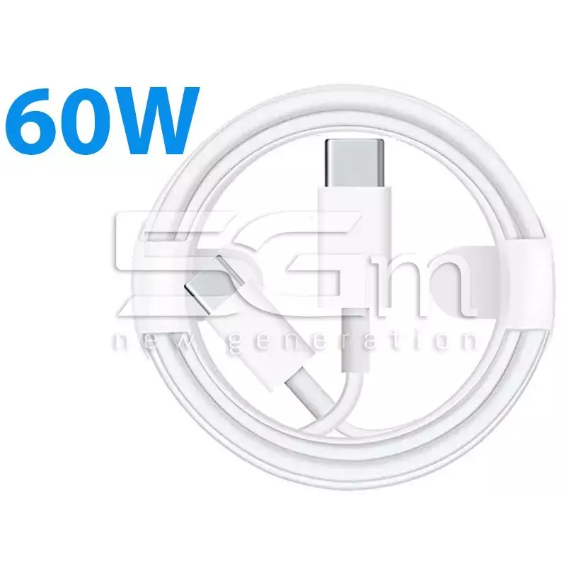 Cable Type C - Type C 2M 60W