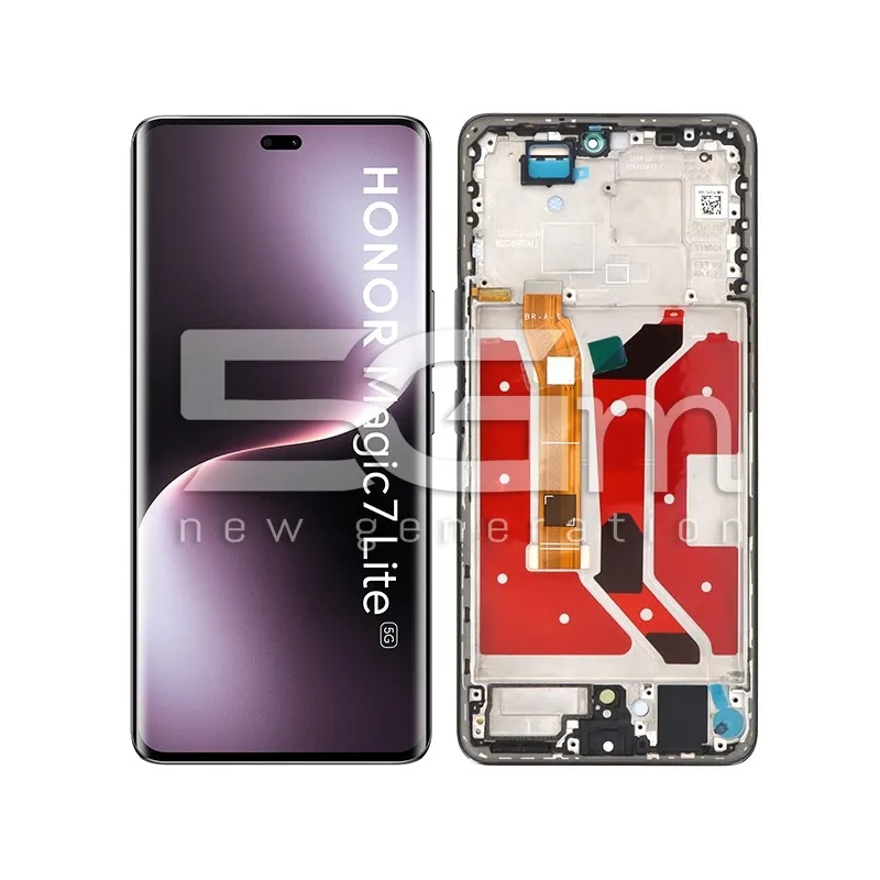 Écran Tactile + Châssis Noir Honor Magic 7 Lite (PULLED) | 5G-M