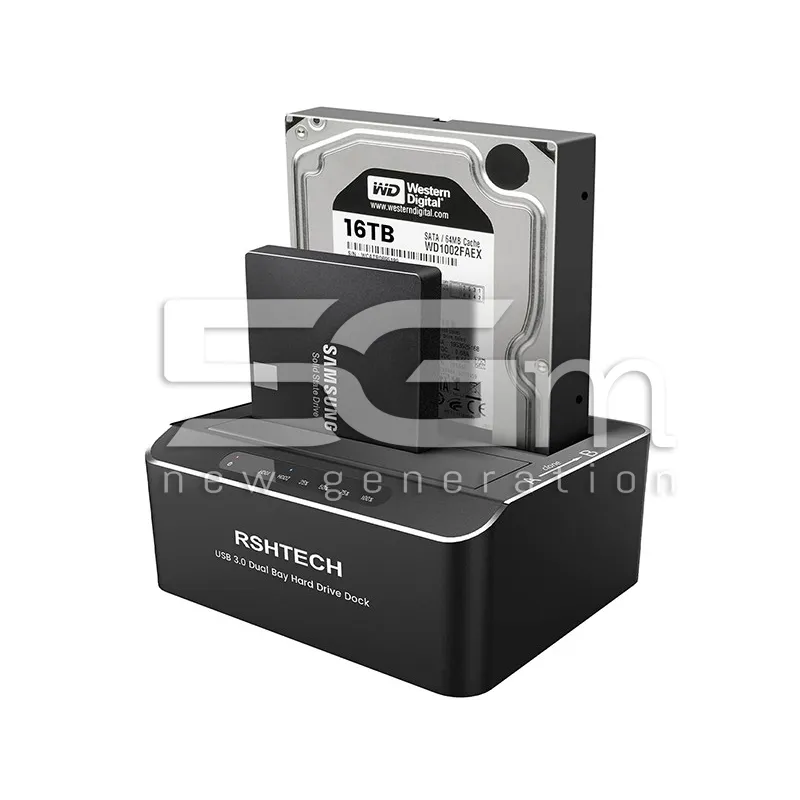 Docking Station Reader HDD SSD SATA da 2,5 e 3,5 USB 3.0 | Loja Online 5G-M