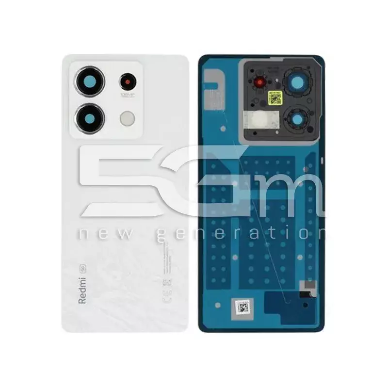 Rear Cover Arctic White Xiaomi Redmi Note 13 5G Ori