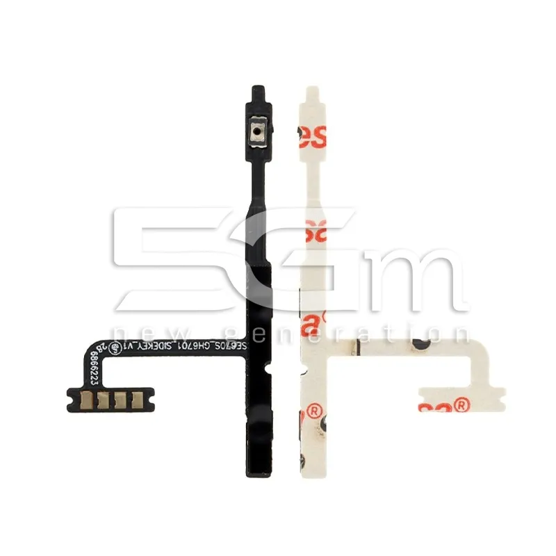 Ein-/Ausschalter + Lautstärke Flexkabel ZTE Blade A34 | 5G-M