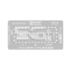 AMOE M-IP16-A18 0.12MM Stencil iPhone 16 - 16 Plus | Store Online 5G-M