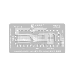 AMOE M-IP13 0.12MM Шаблон iPhone 13 - 13 Pro - 13 Pro Max - 13 Mini | 5G-M