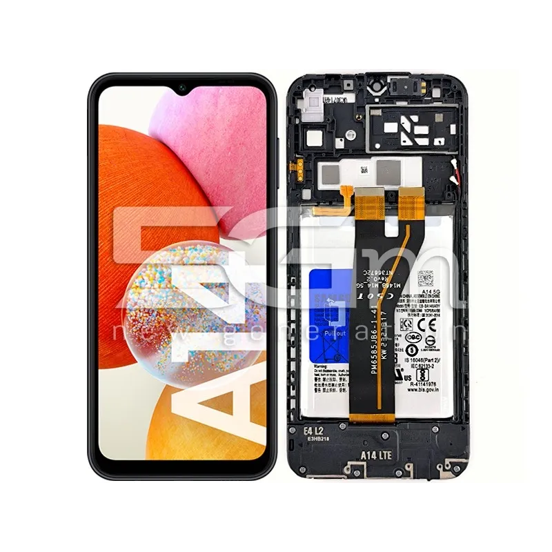 LCD + Batteria Samsung SM-A145F A14 (PULLED) (Versione F)
