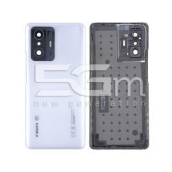 Rear Cover Moonlight White Xiaomi Mi 11T - 11T Pro 5G (PULLED)