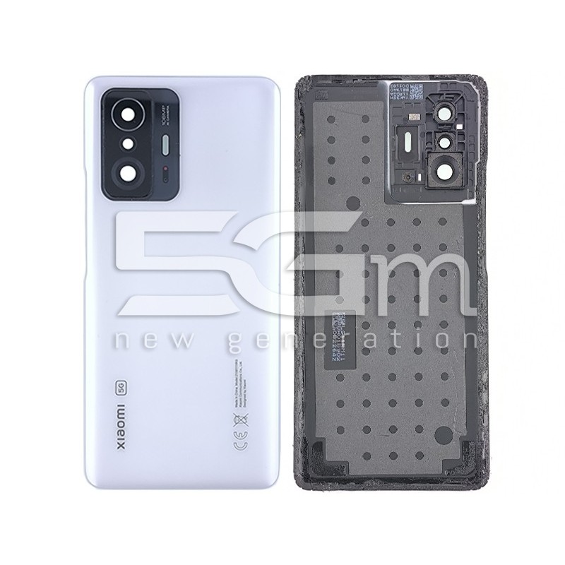 Rear Cover Moonlight White Xiaomi Mi 11T - 11T Pro 5G (PULLED)
