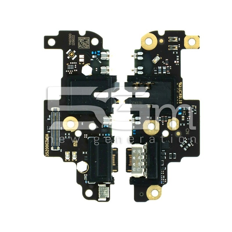 Charging connector + Board Xiaomi Redmi Note 8 Pro (PULLED)