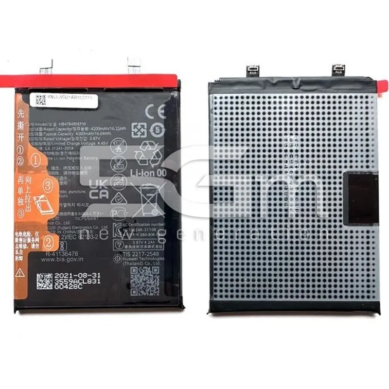 Batteria HB476489EFW 4300mAh Huawei Nova 9 - Hono 50 No Logo | Store Online 5G-M