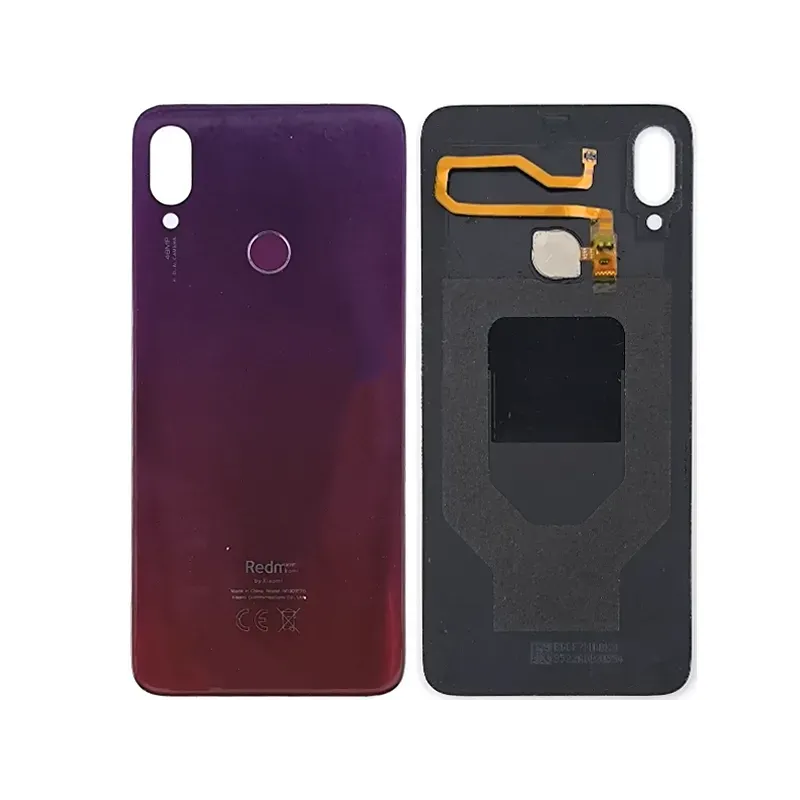 Rückabdeckung Lila + Fingerabdruck für Xiaomi Redmi Note 7 - 7 Pro (PULLED) | 5G-M