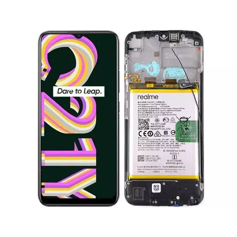 LCD + Batteria Realme C21Y (PULLED)