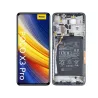 LCD + Battery + Frame Black Xiaomi Poco X3 Pro (PULLED)