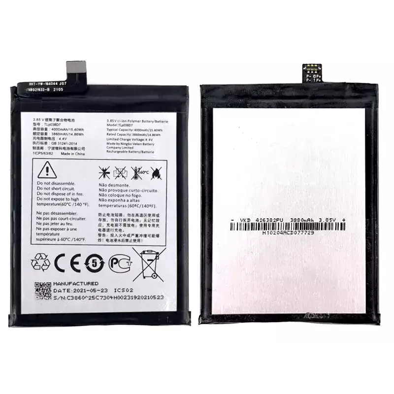 Batteria TLp038D7 TCL 10L (PULLED)