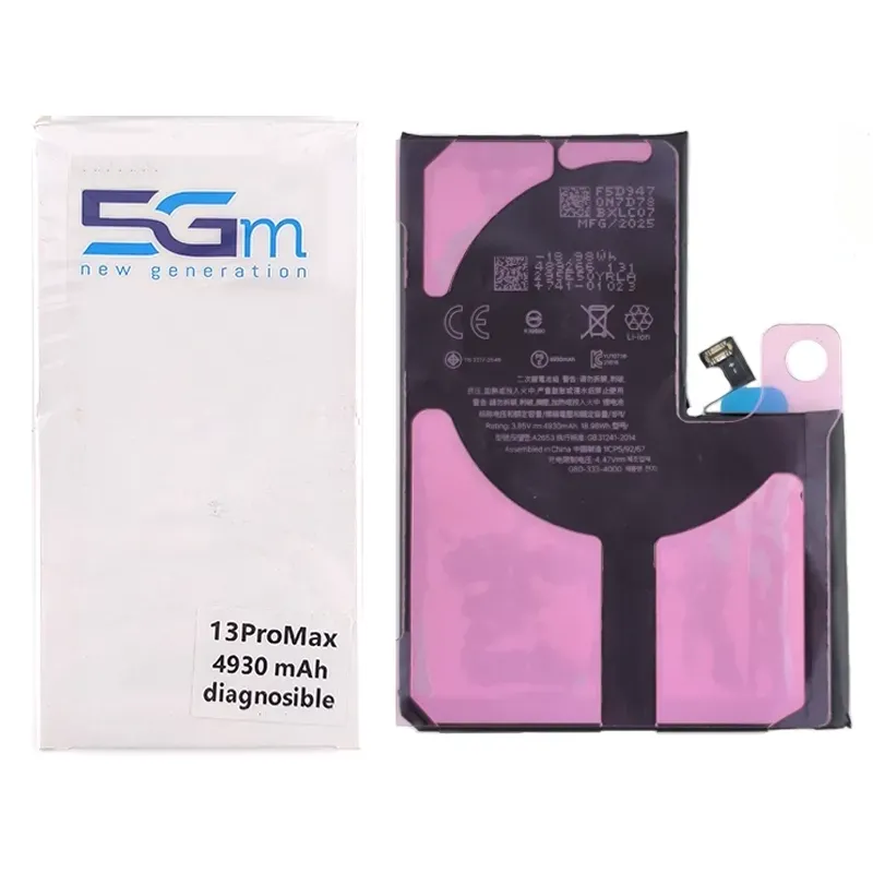 Batteria iPhone 13 Pro Max 4930mAh Diagnosable High Capacity 5G-M