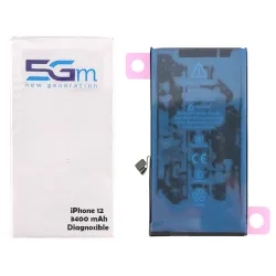 Bateria de alta capacidade diagnosticável para iPhone 12/12 Pro | 5G-M.com