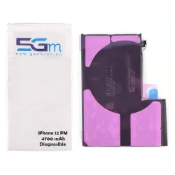 Bateria iPhone 12 Pro Max 4700mAh Diagnosticável Alta Capacidade 5G-M
