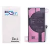 Bateria 5G-M de alta capacidade diagnosticável de 3740 mAh para iPhone 13 com adesivo pré-instalado