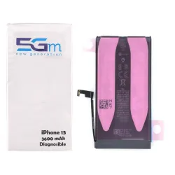 Bateria de alta capacidade diagnosticável do iPhone 15 | 5G-M.com