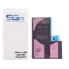Batteria 5G-M Diagnosable High Capacity 4700mAh per iPhone 15 Pro Max con adesivo preinstallato