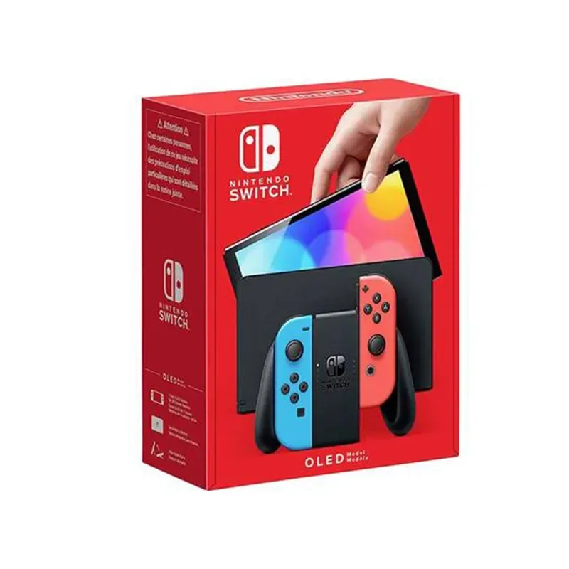 Nintendo Switch OLED Joy-Con Red Neon e Blue Neon