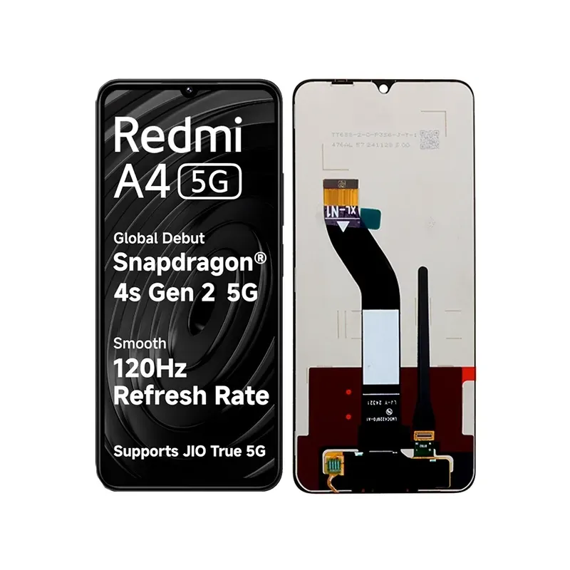 Display Touch Black Xiaomi Redmi A4 (PULLED)