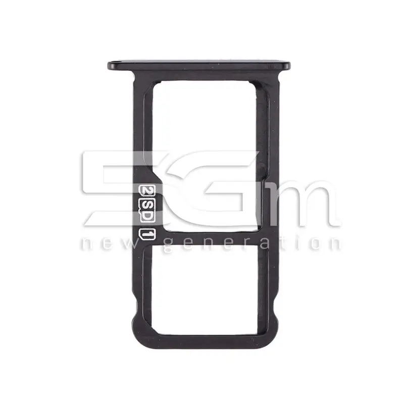 Supporto Sim Card + Micro SD Nero Nokia 7.1 Plus