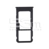 Sim Card + Micro SD Tray Black Nokia 5.1 Plus