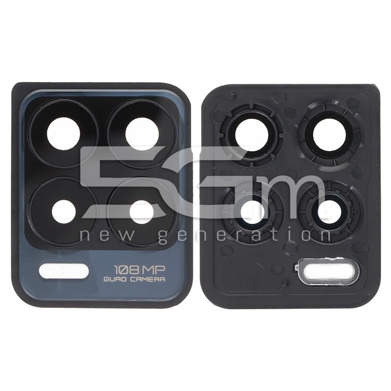 Rear Camera Lens + Frame Black Realme 8 Pro (PULLED)