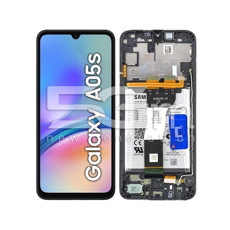 Display Touch + Frame Nero Samsung SM-A057 A05s (PULLED)